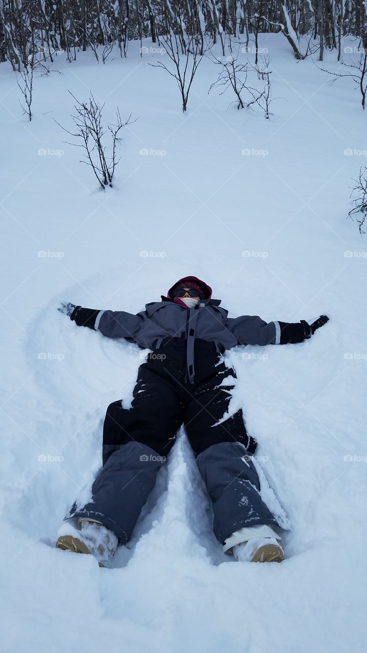 Snow angel