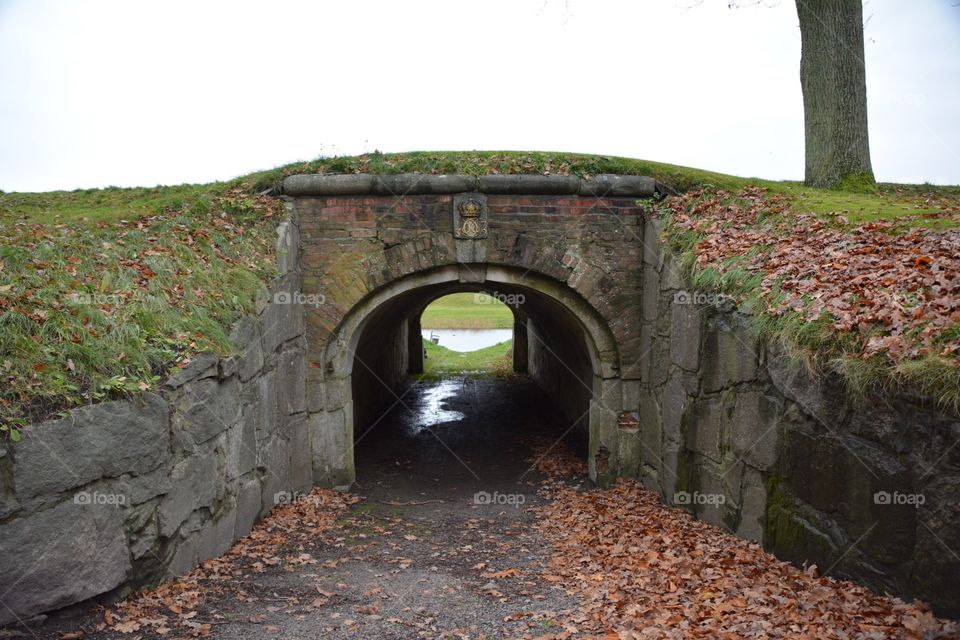 Embankment passageway 