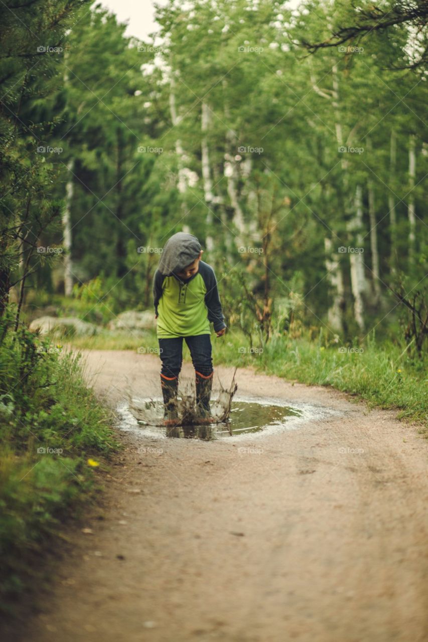 Puddle jumping