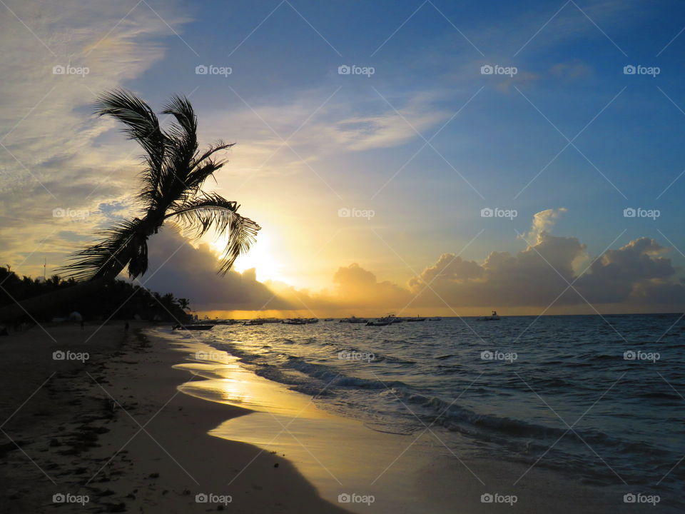 Sunset Playa del Carmen