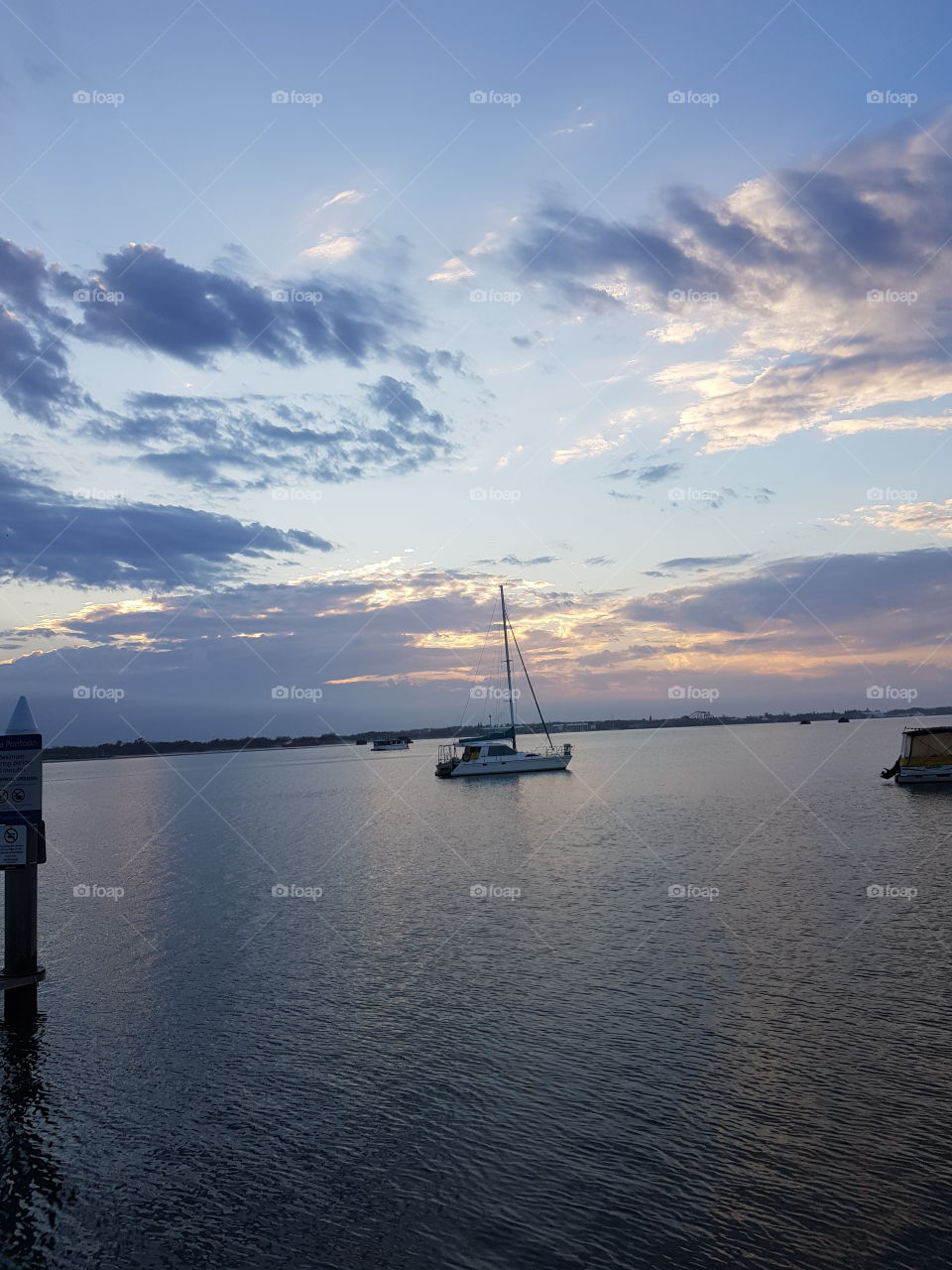 Lonesome Sailing in the Bay