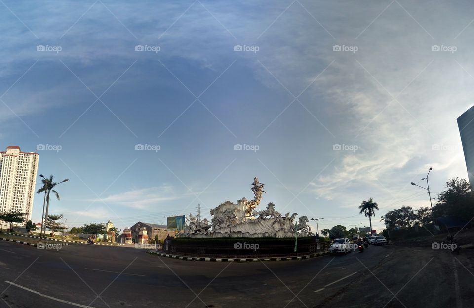 Karma Tanding Statue