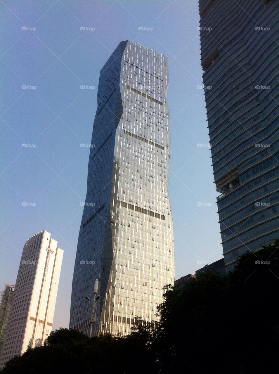 Skyscraper in Guangzhou, China