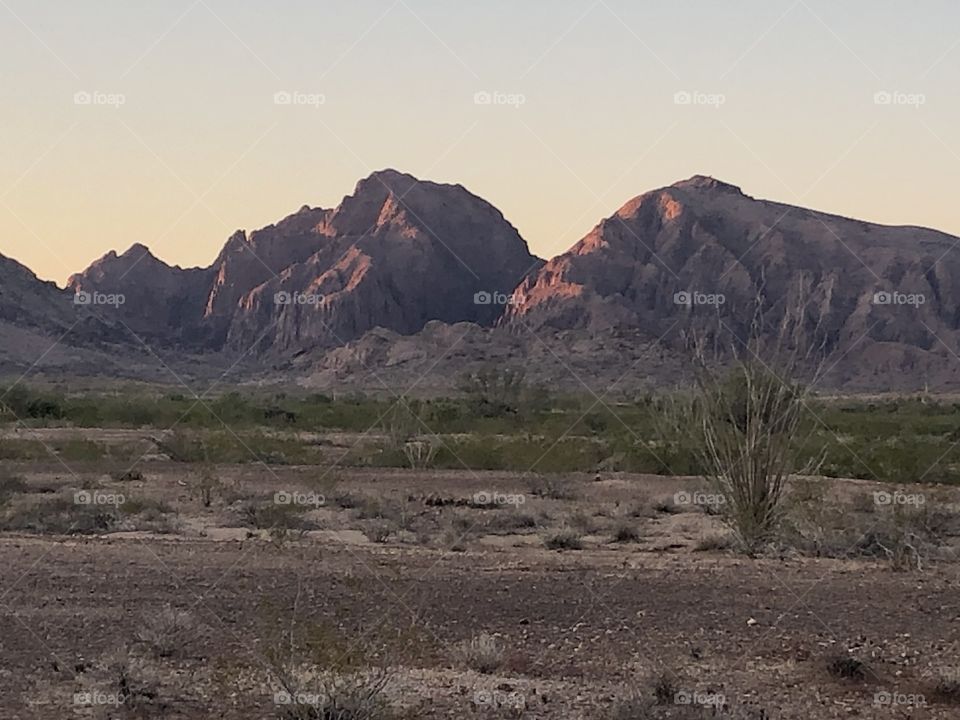 Arizona mountain Range