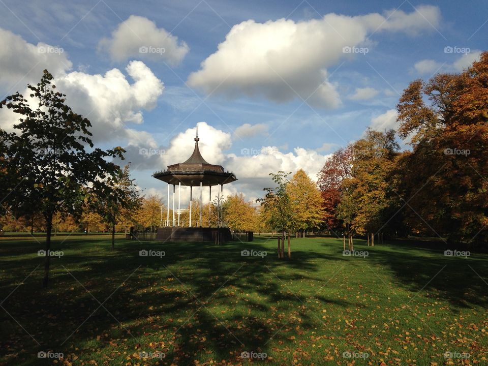 Gazebo in Hyde Park