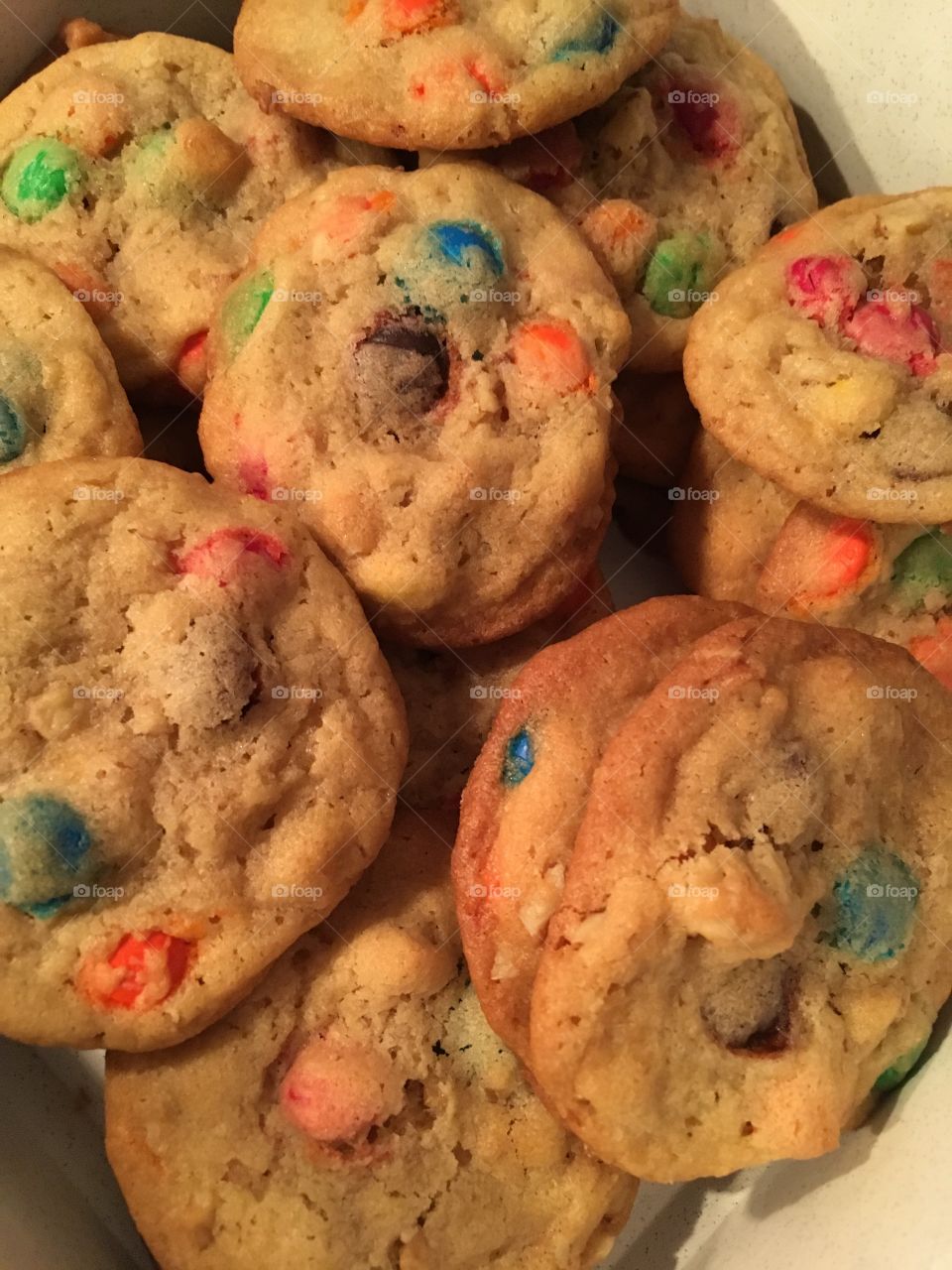 Yummy m & m cookies!