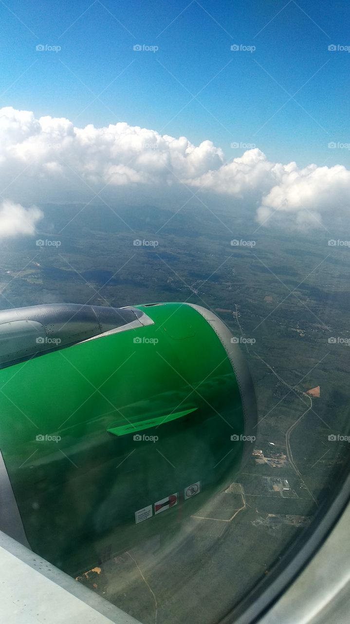 The beautiful clouds