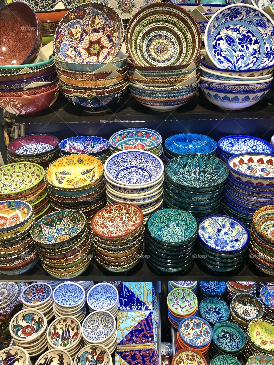 Colorful Pottery