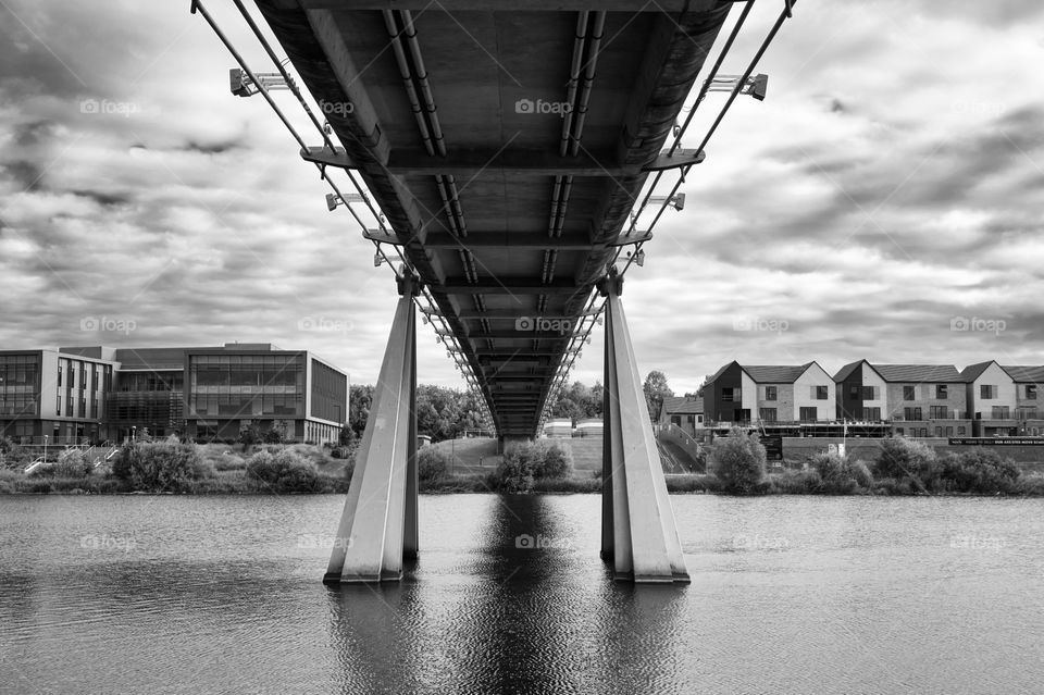 underneath the Infinity bridge.