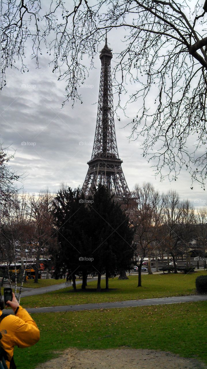 Cloudy Paris day..