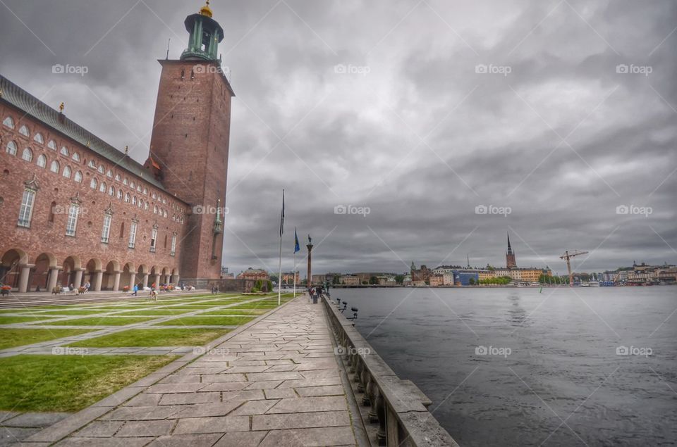 Stockholm Cityhall Located on Kungsholmen Island