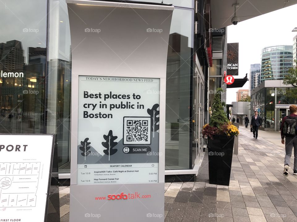 Cry baby, cry!!! In Boston MA