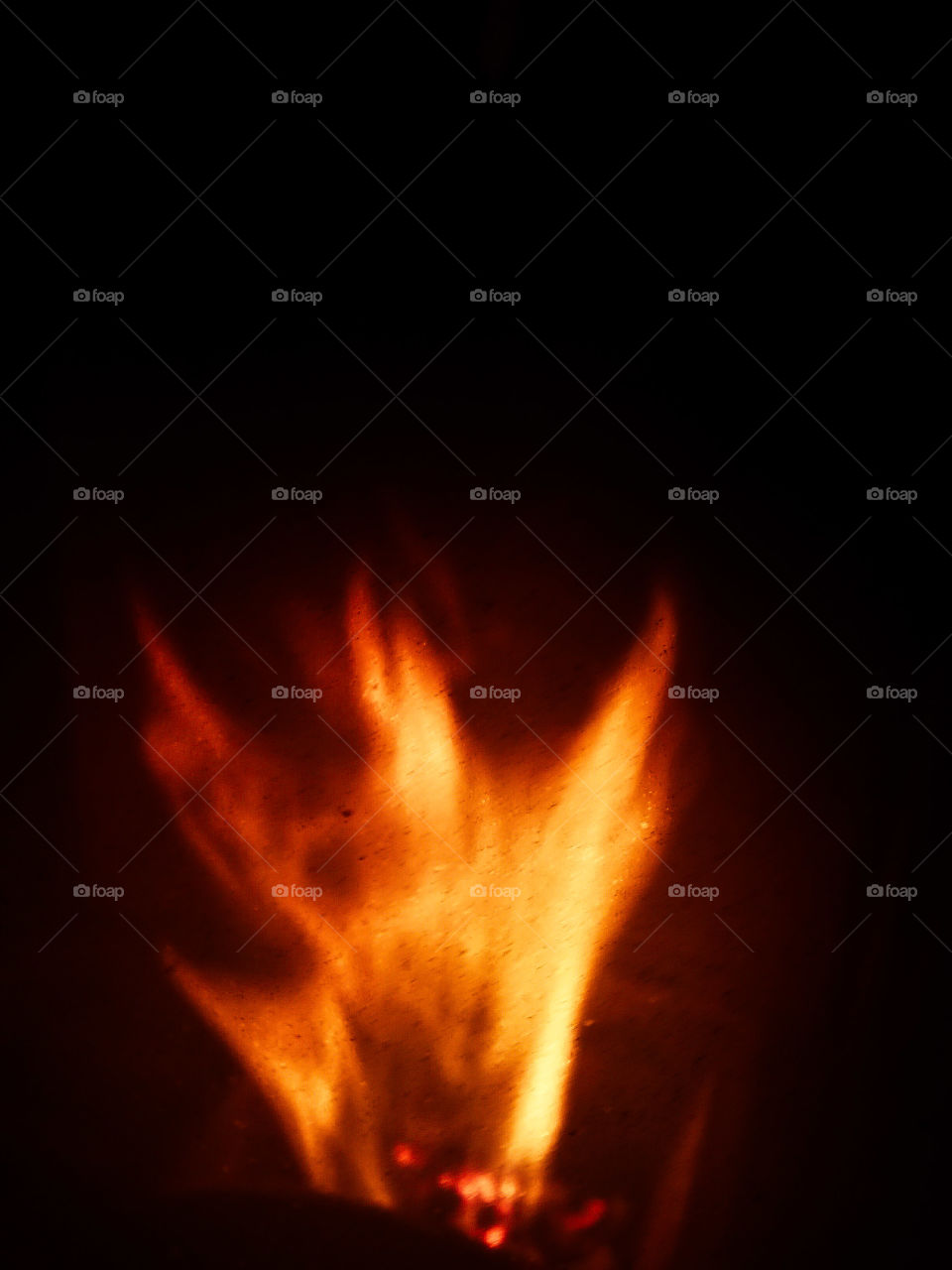 orange flame