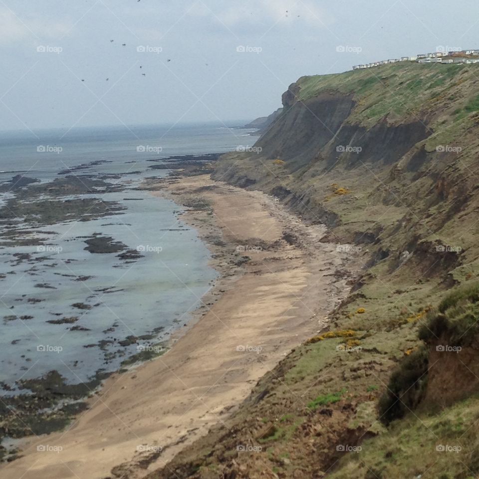 Cliff top walk