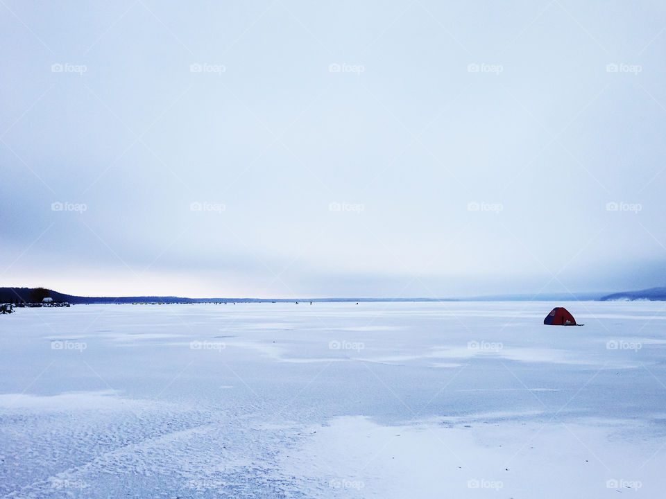 Winter fishing 