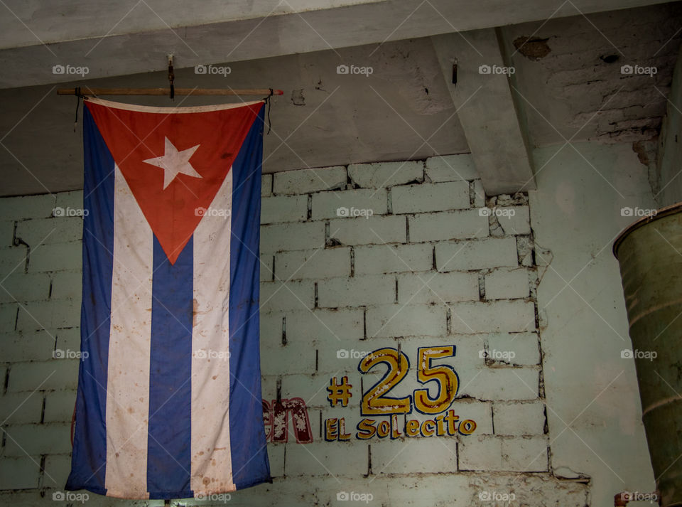 Cuban flag