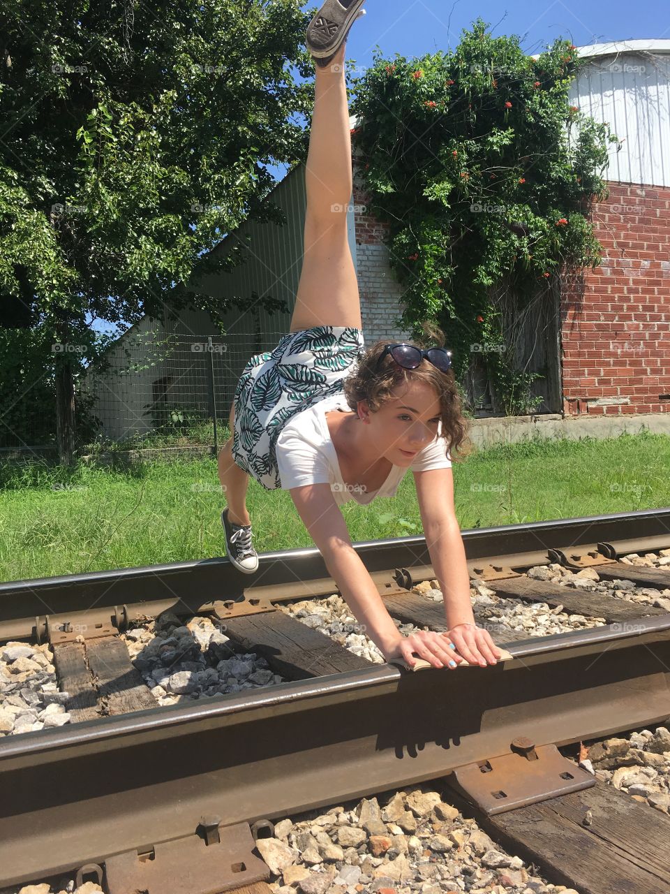 One, Railway, People, Outdoors, Daylight