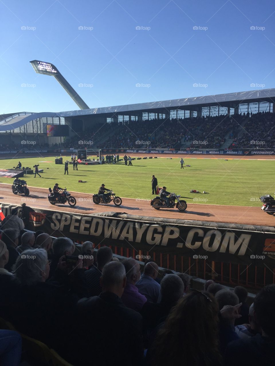 Speedway race in horsens 