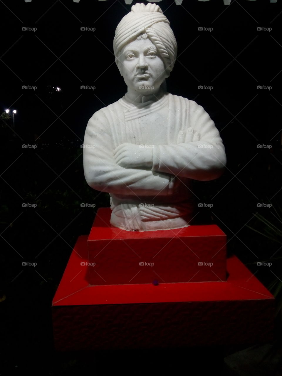 Statue of Swami Vivekananda.