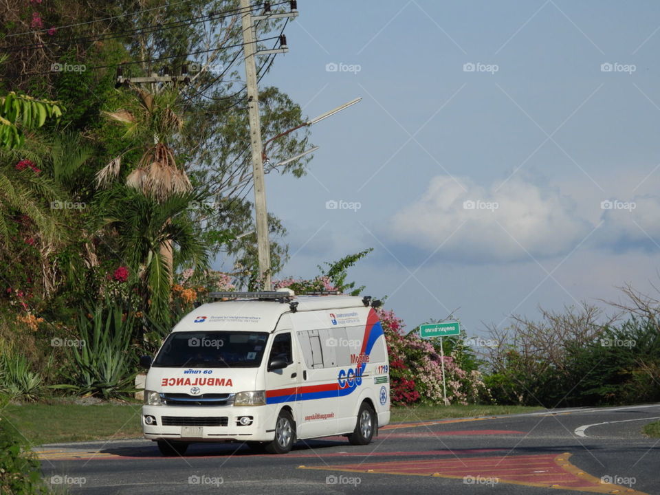 Ambulance In Thailand 