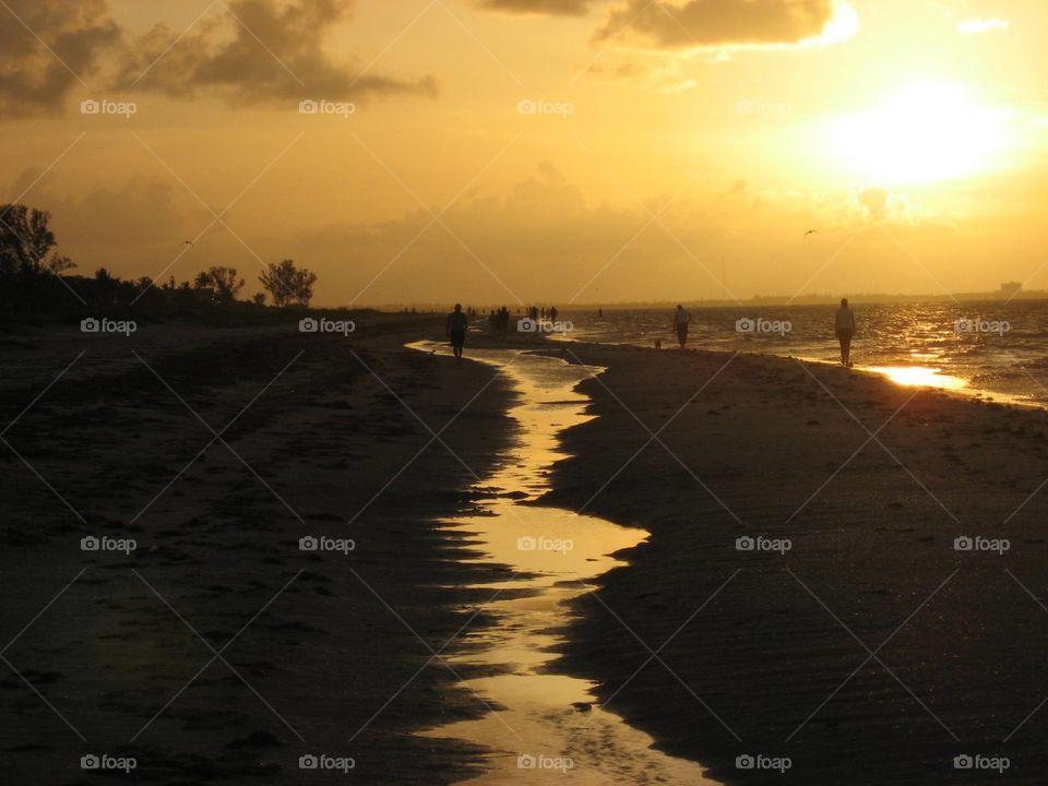 Early dawn on Sanibel Island, Florida 