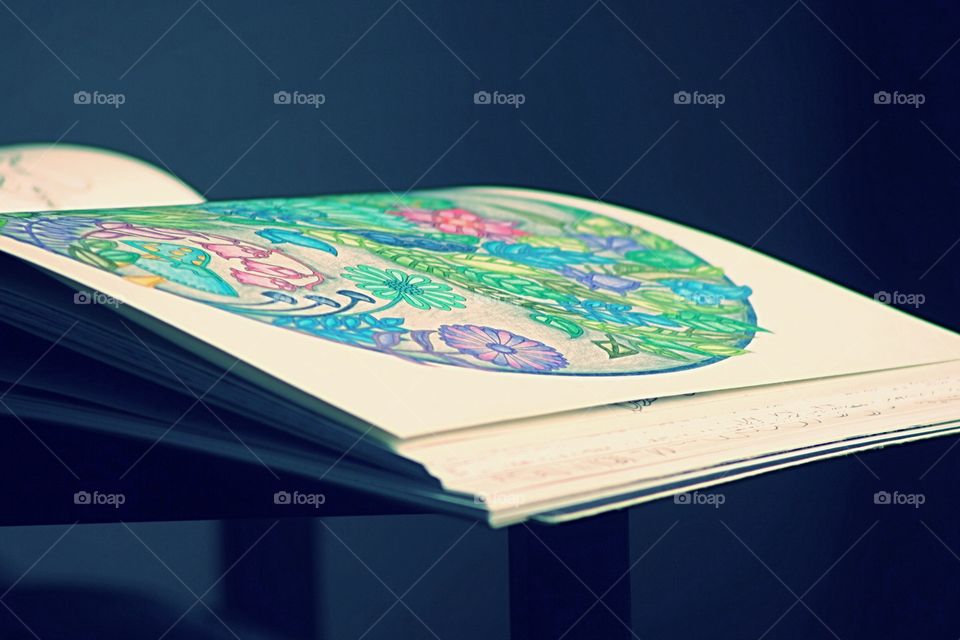 Zen colouring book