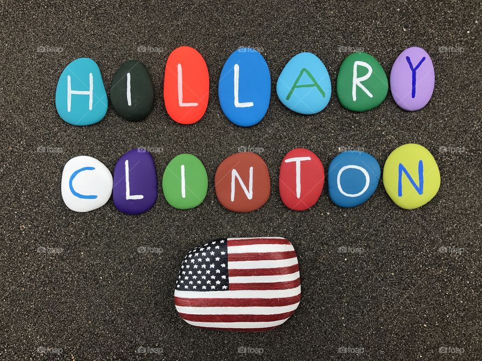 Hillary Clinton, election day 