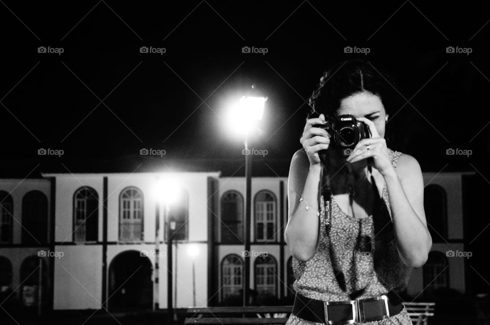 photographing the photographs