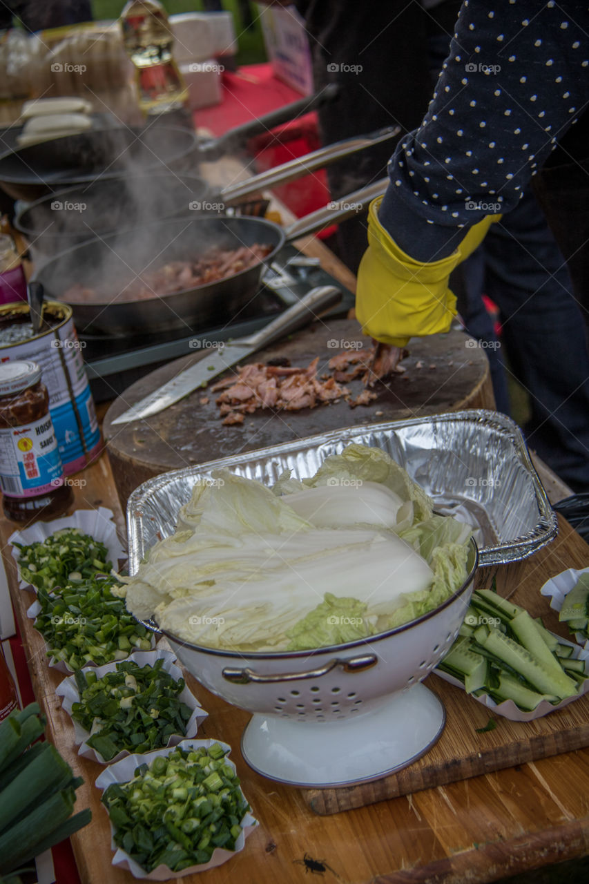 The sound of a sizzling wok is music to my ears 