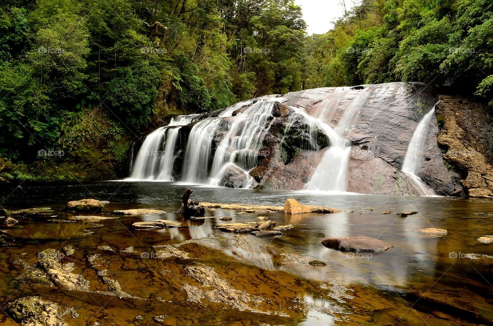 River waterfall