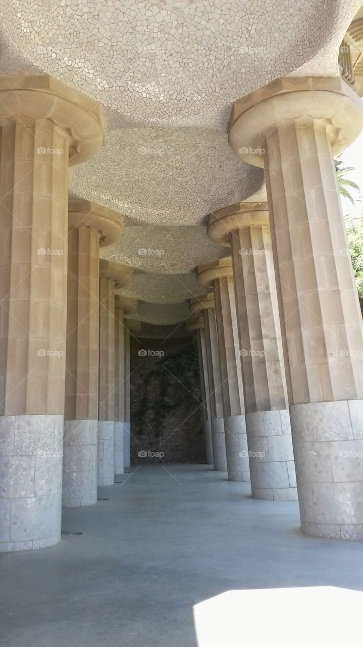 Parc Güell, Barcelona, Spain.