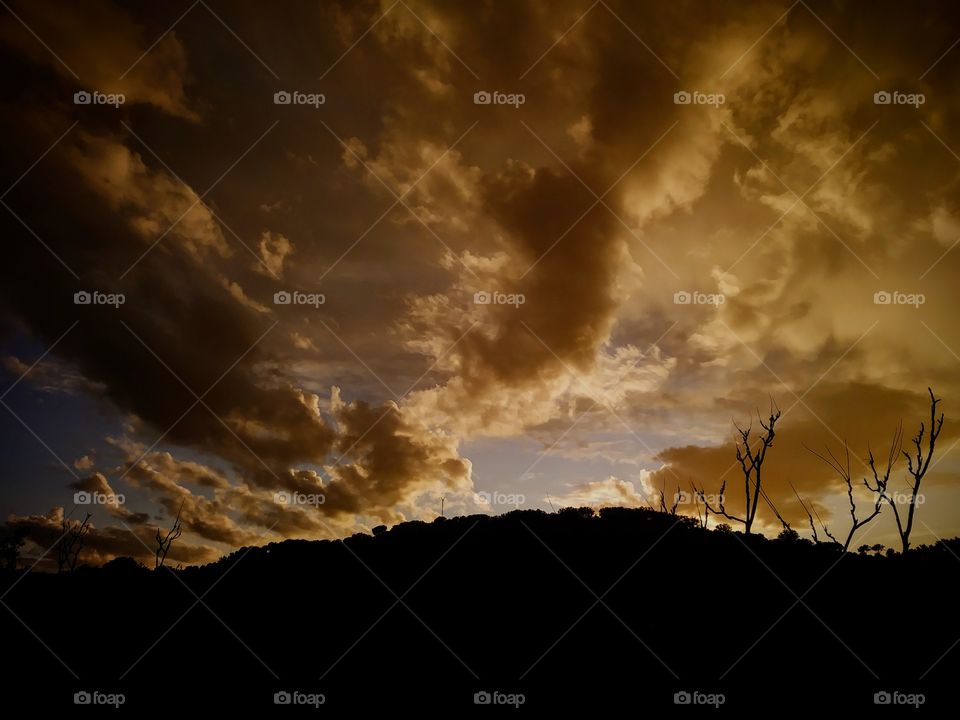 El susurro de las caminantes nubes.