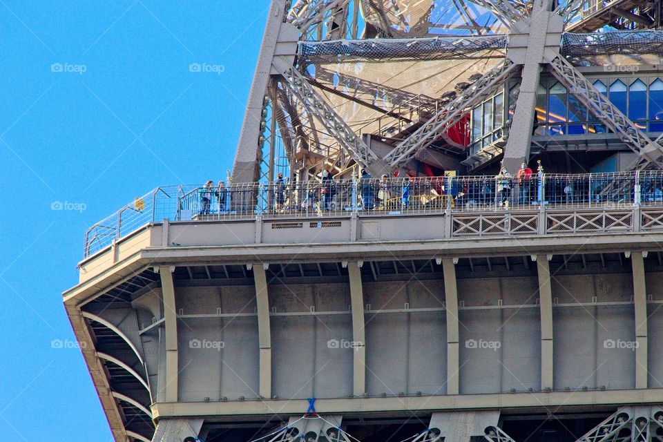 the facade of the house 