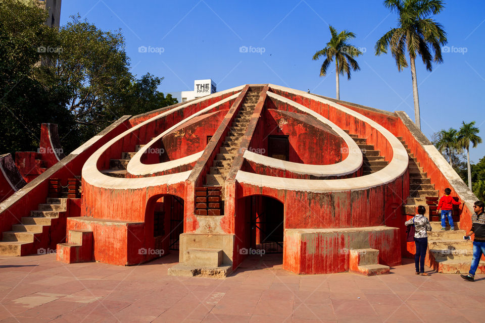 Jantar Mantar In New Delhi, India