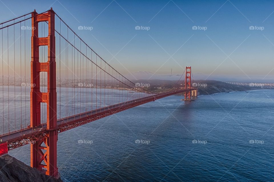 Golden Mornings. Golden Gate Bridge 