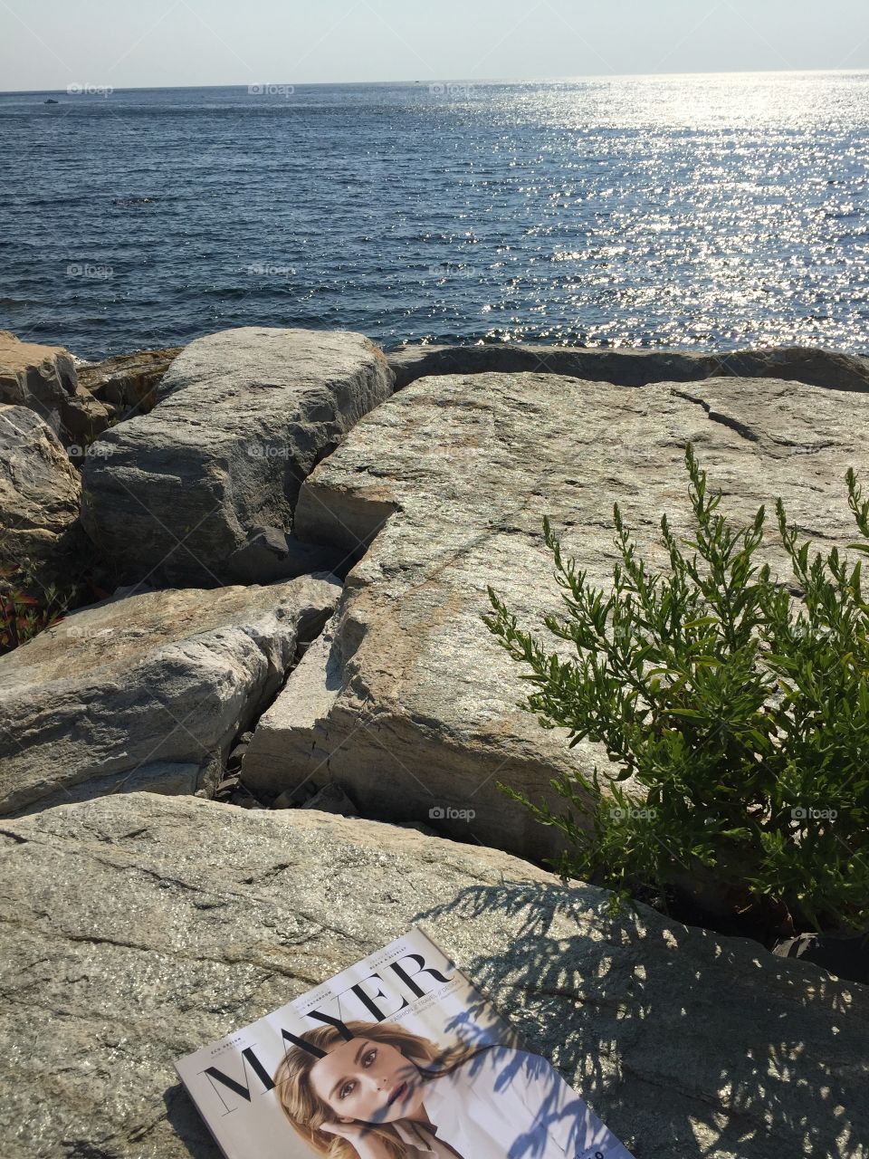 Rocks and the coast by the see