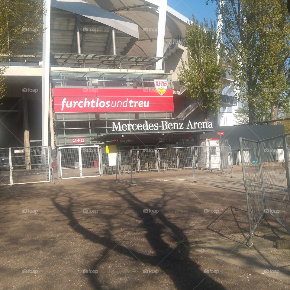 Stuttgart Stadion Vfb Niemcy Deutschland Germany