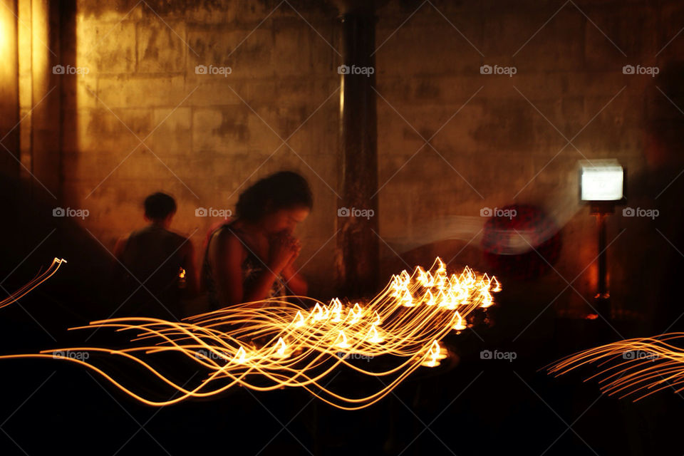 candles motion church prayer by robert_villena
