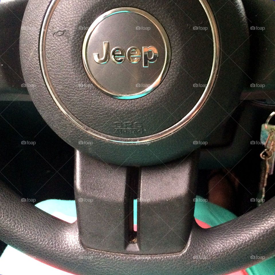Jeep steering wheel 