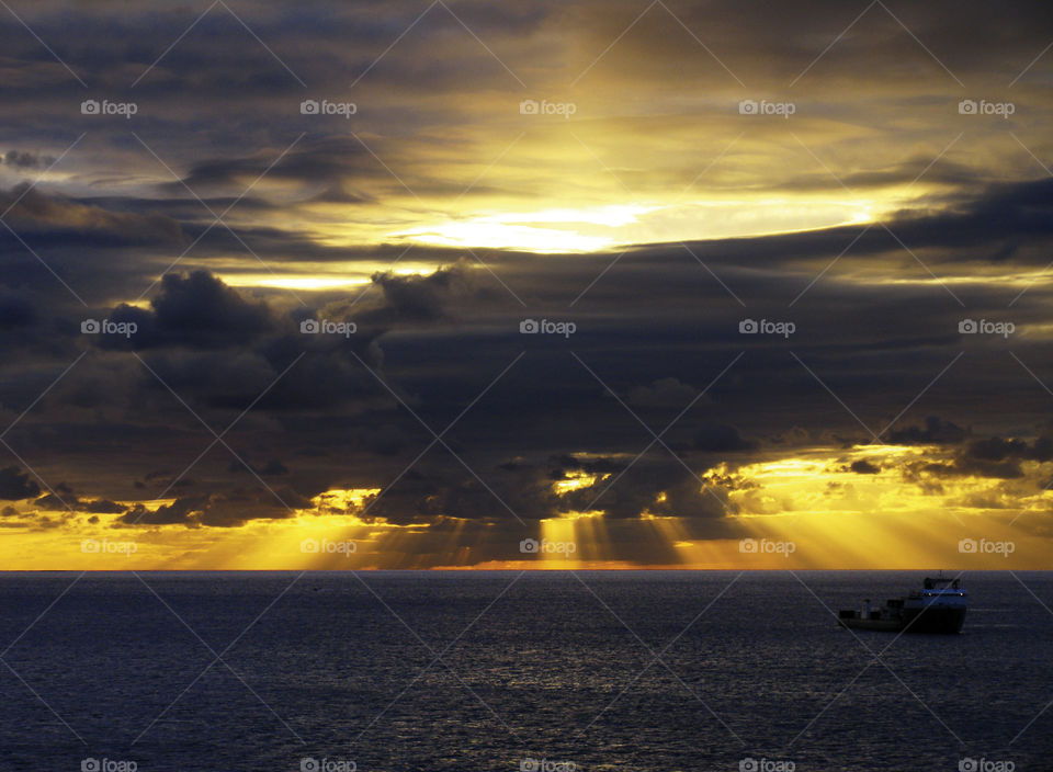 Caribbean Sunset I