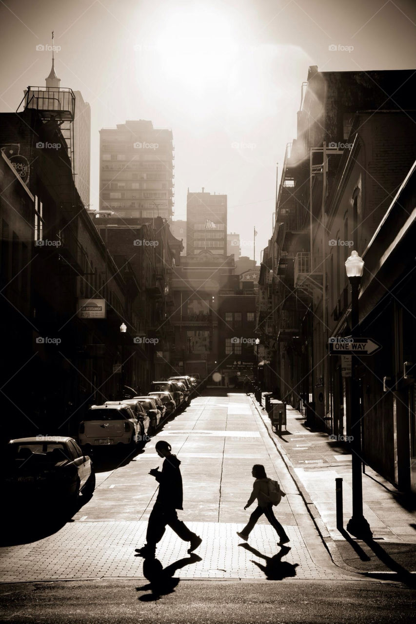 city street dark urban by Sheldonsteere