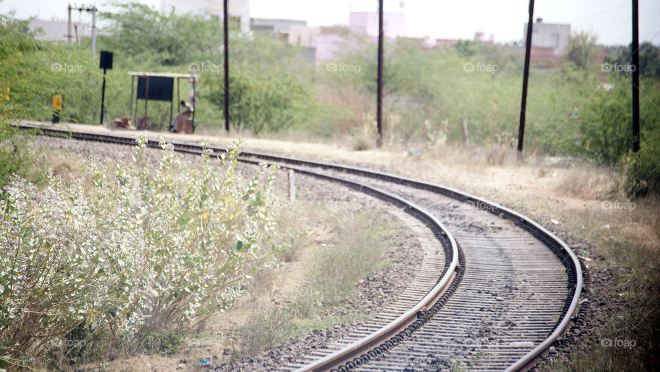 track to a beautiful destiny