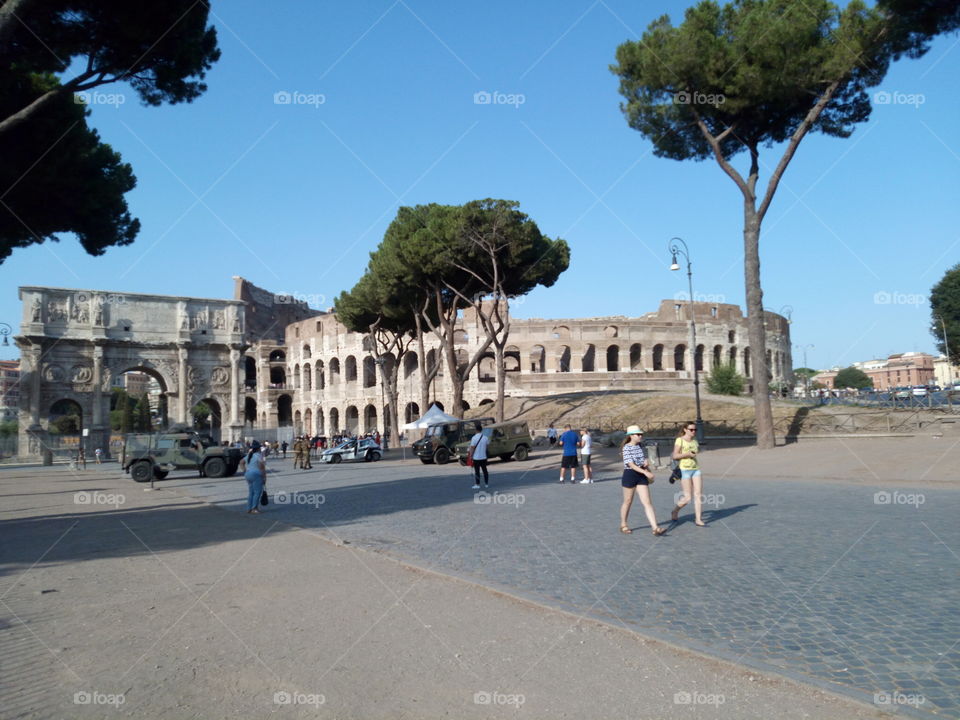 Rome in summer