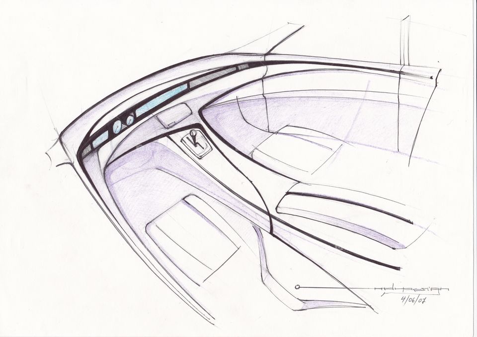 interior concept artwork car