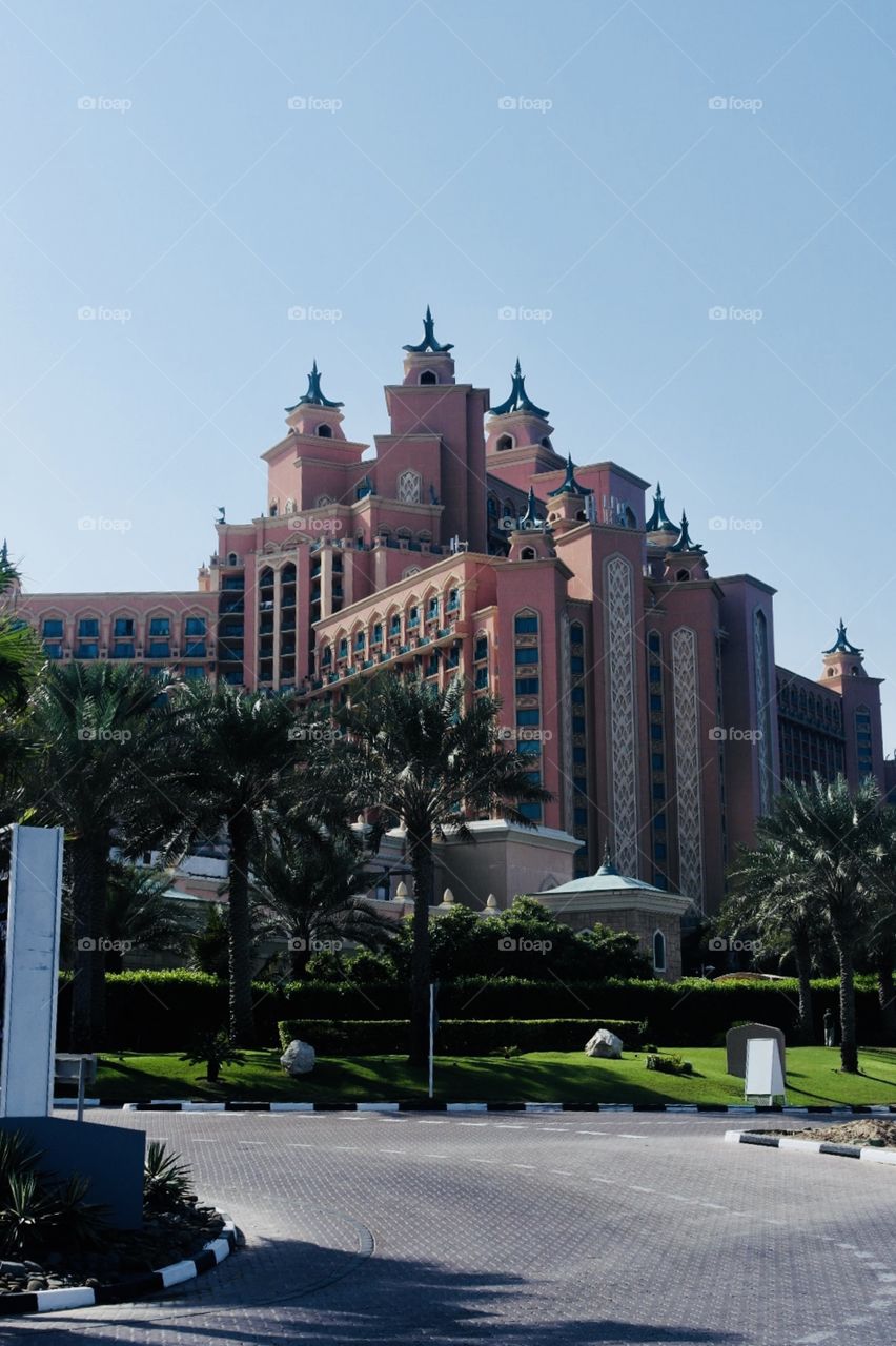 Atlantis the palm hotel in Dubai