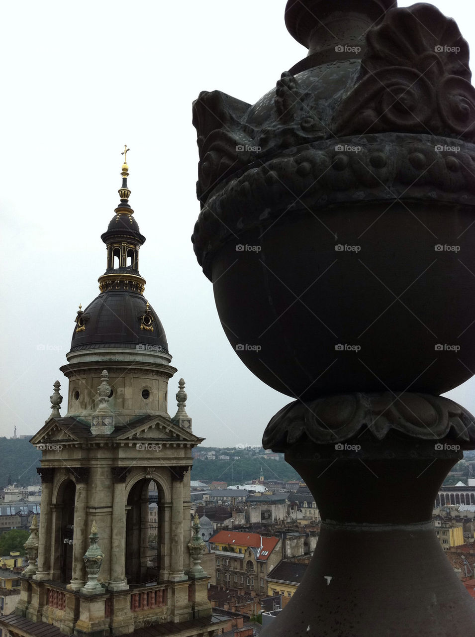 church skyline budapest balastrade by andyamc
