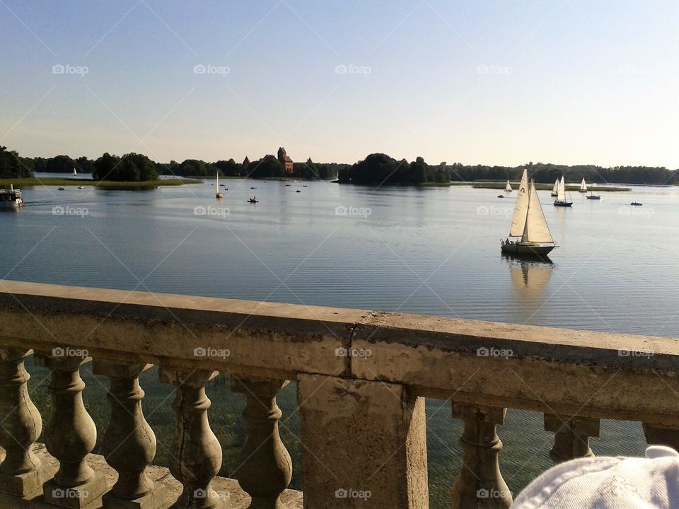 lake in the Trakai