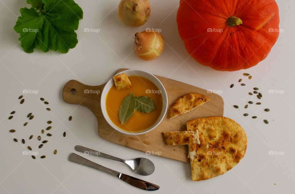 Pumpkin soup 