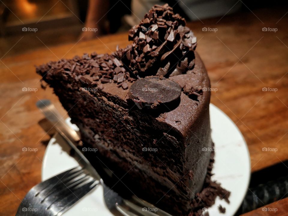 Choco moist cake