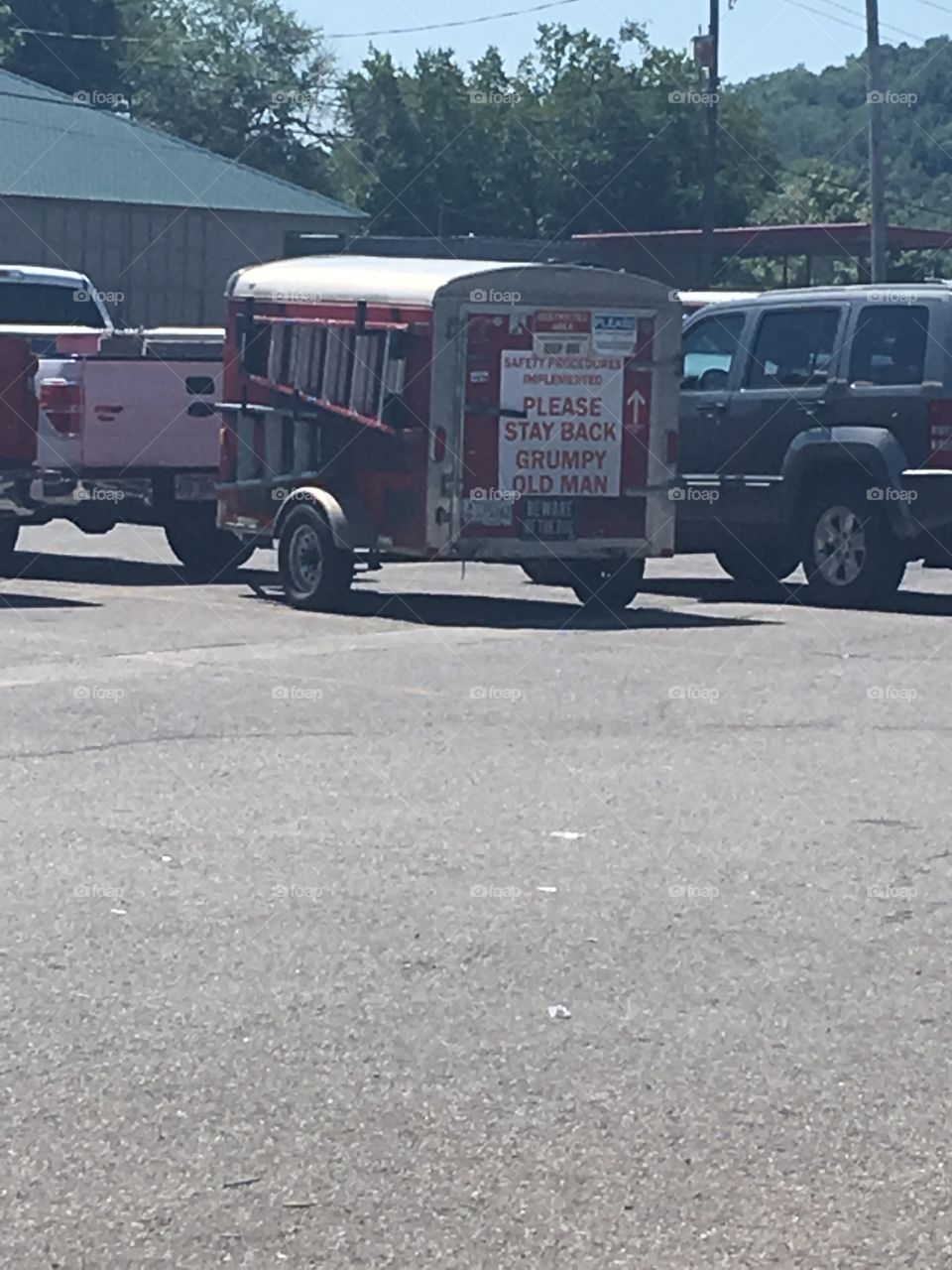 Thought this was soooo funny! I guess it’s a warning to anyone following behind.